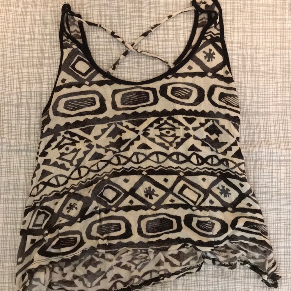 cross back tank